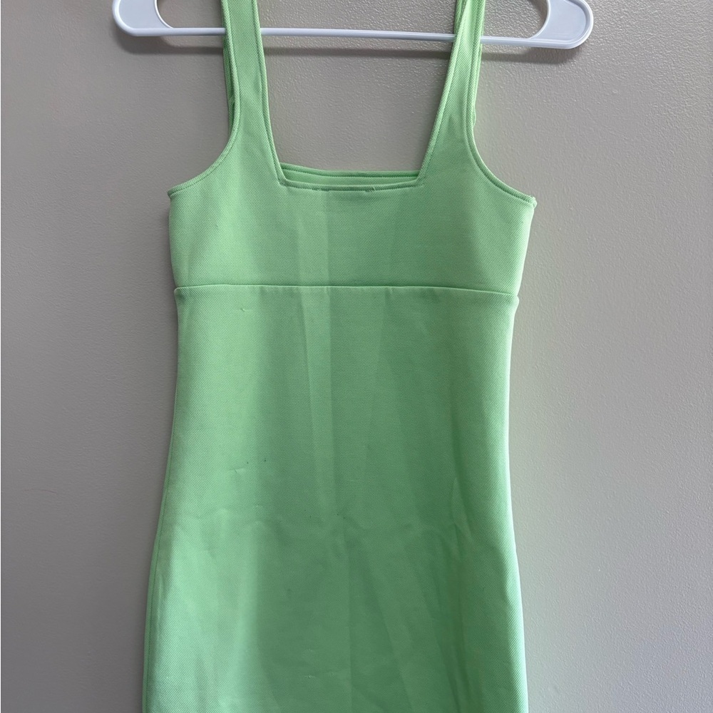 Zara  x Lotto Light Green Dress - Picture 6 of 7